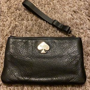 Katespade Wristlet Black